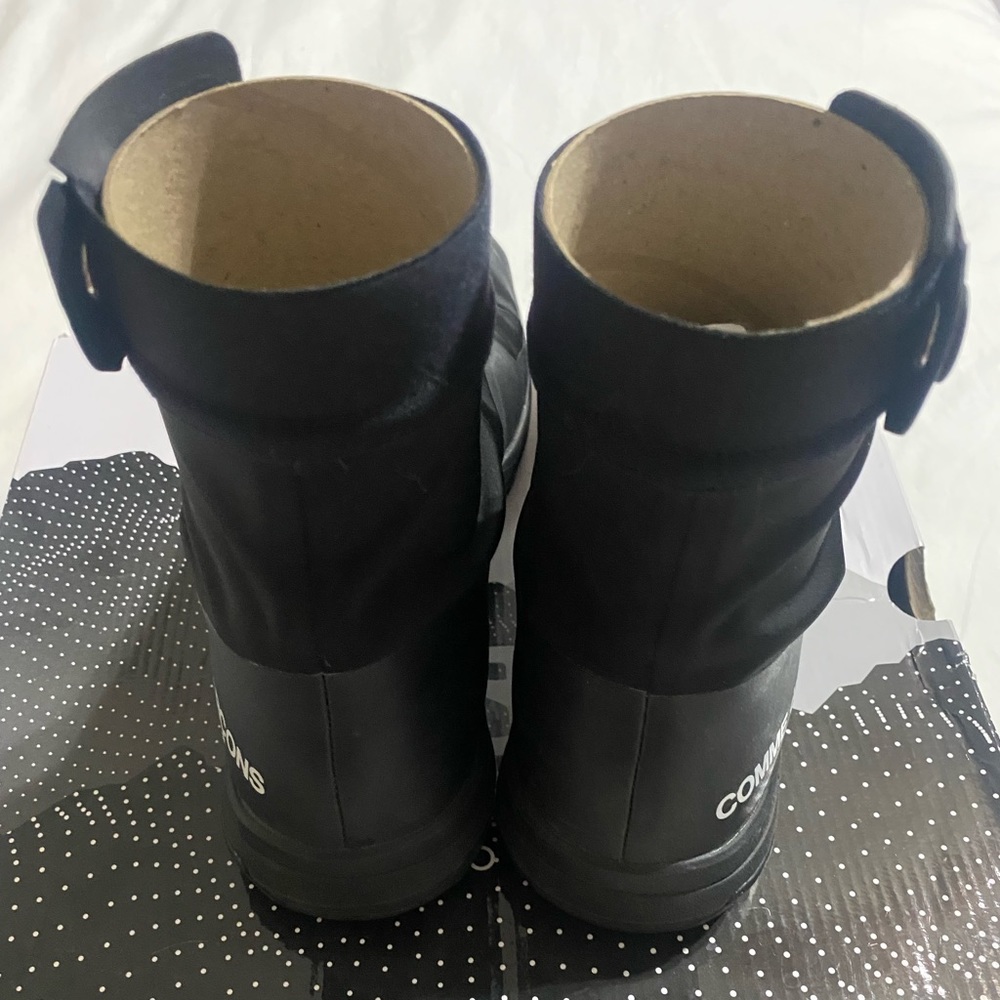 Comme Des Garçon x Salomon Logo Print High Top Sneakers - Picture 9 of 11